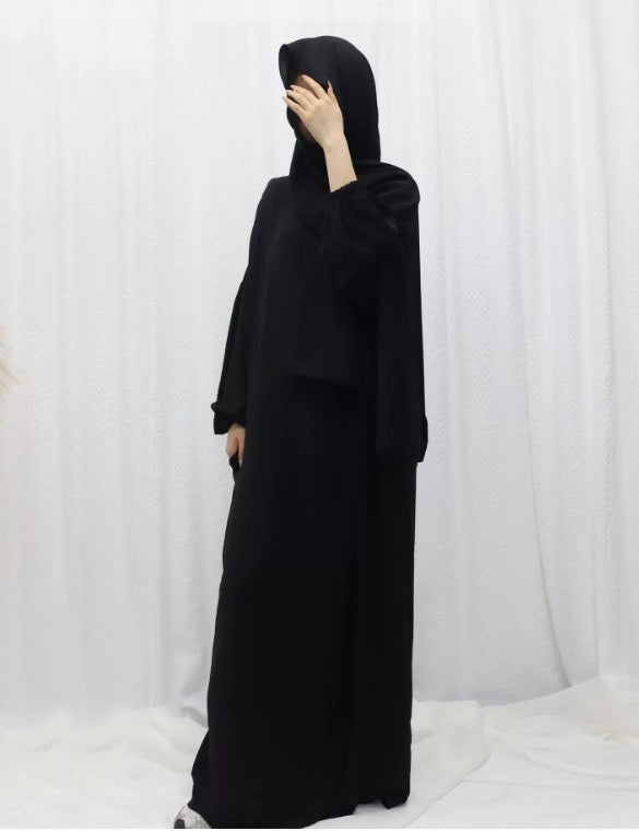 Attached Hijab Prayer Gown