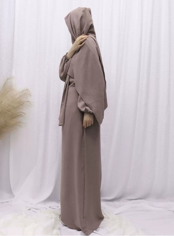 Attached Hijab Prayer Gown