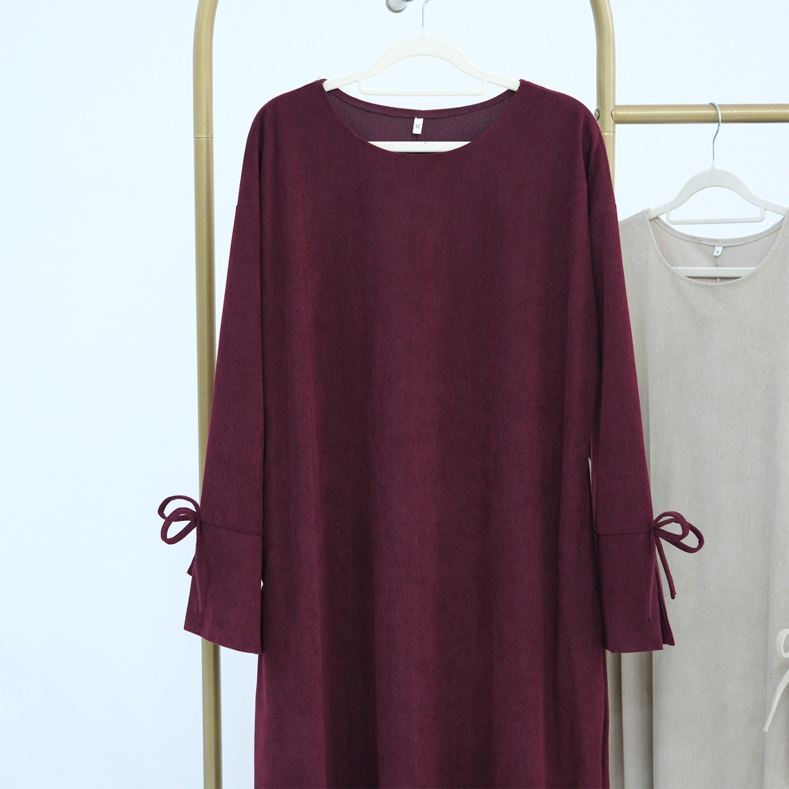 Corduroy Closed Abaya