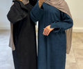 Corduroy Closed Abaya